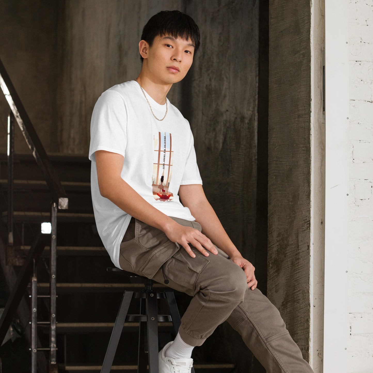 Short-Sleeve Unisex T-Shirt_Observe my inner self