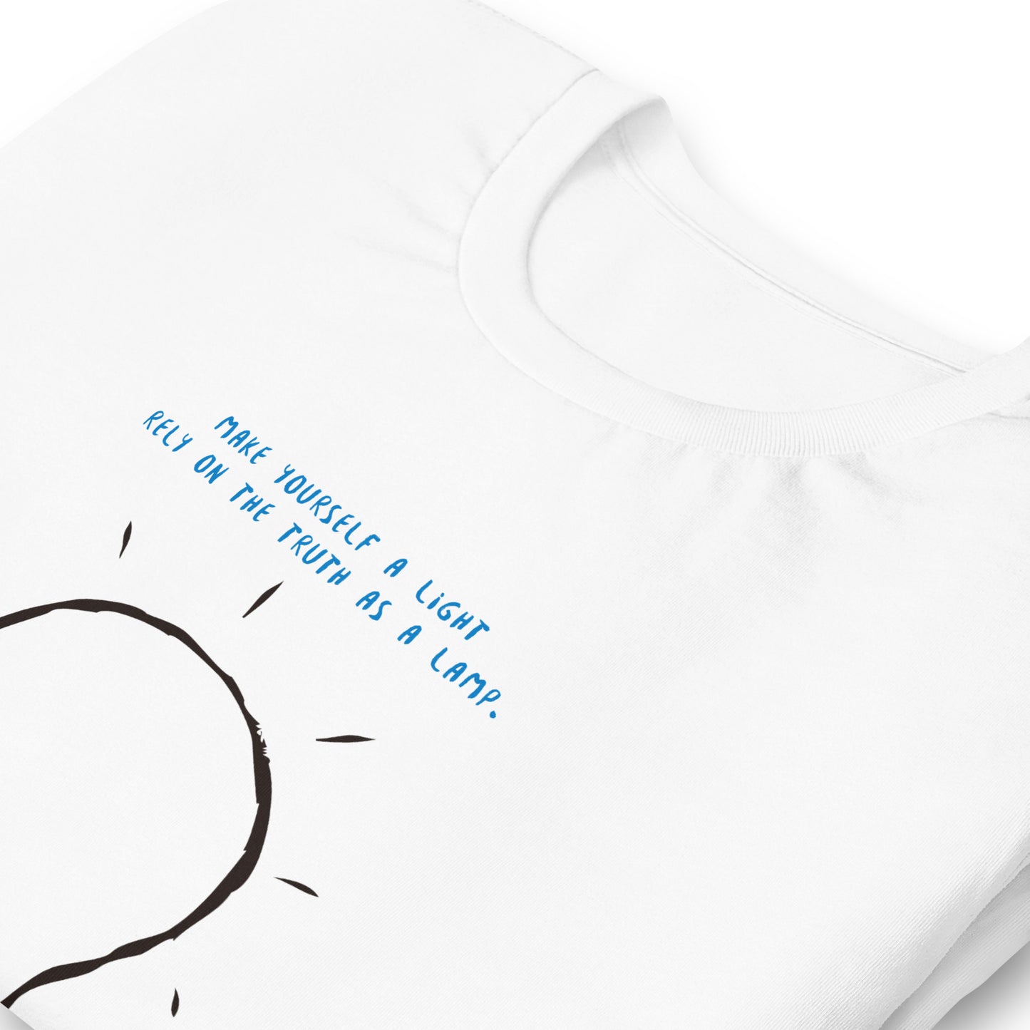 Unisex t-shirt_Make yourself a light