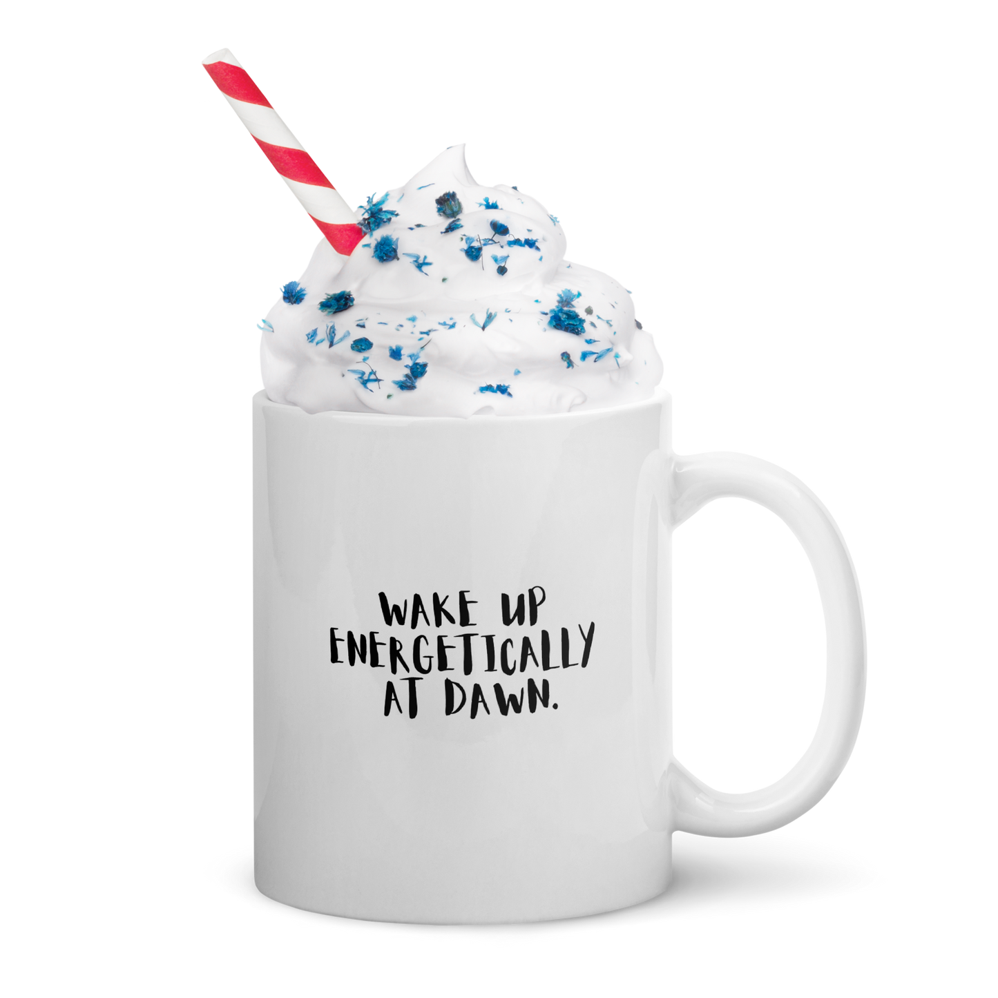 White glossy mug_Rooster