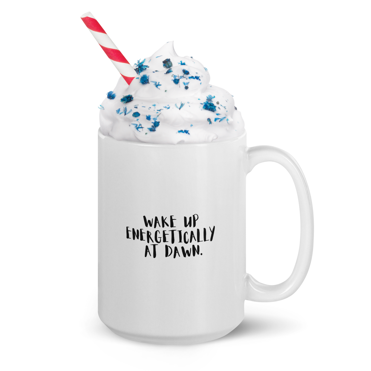 White glossy mug_Rooster