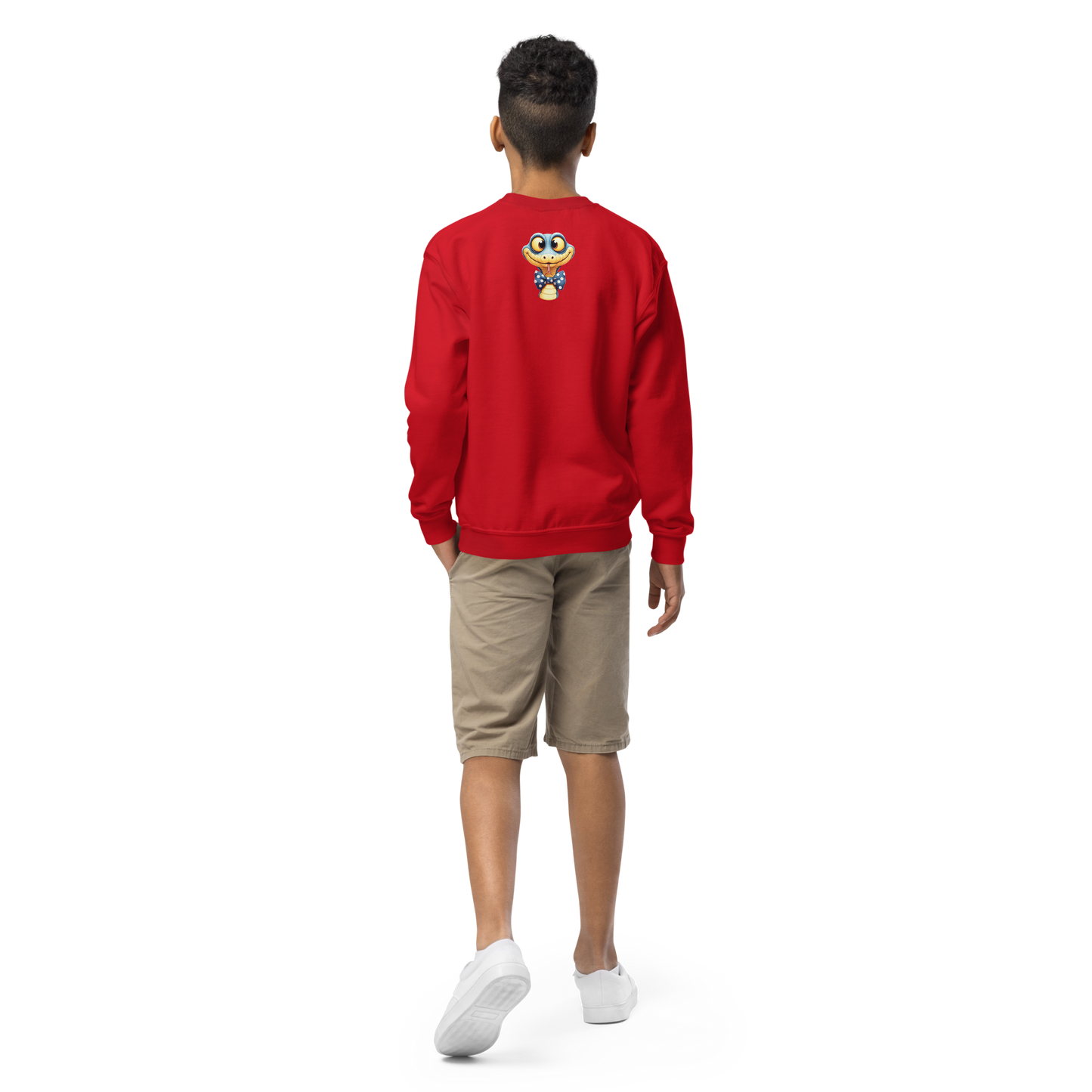 Youth crewneck sweatshirt_Happy New Year, Snake