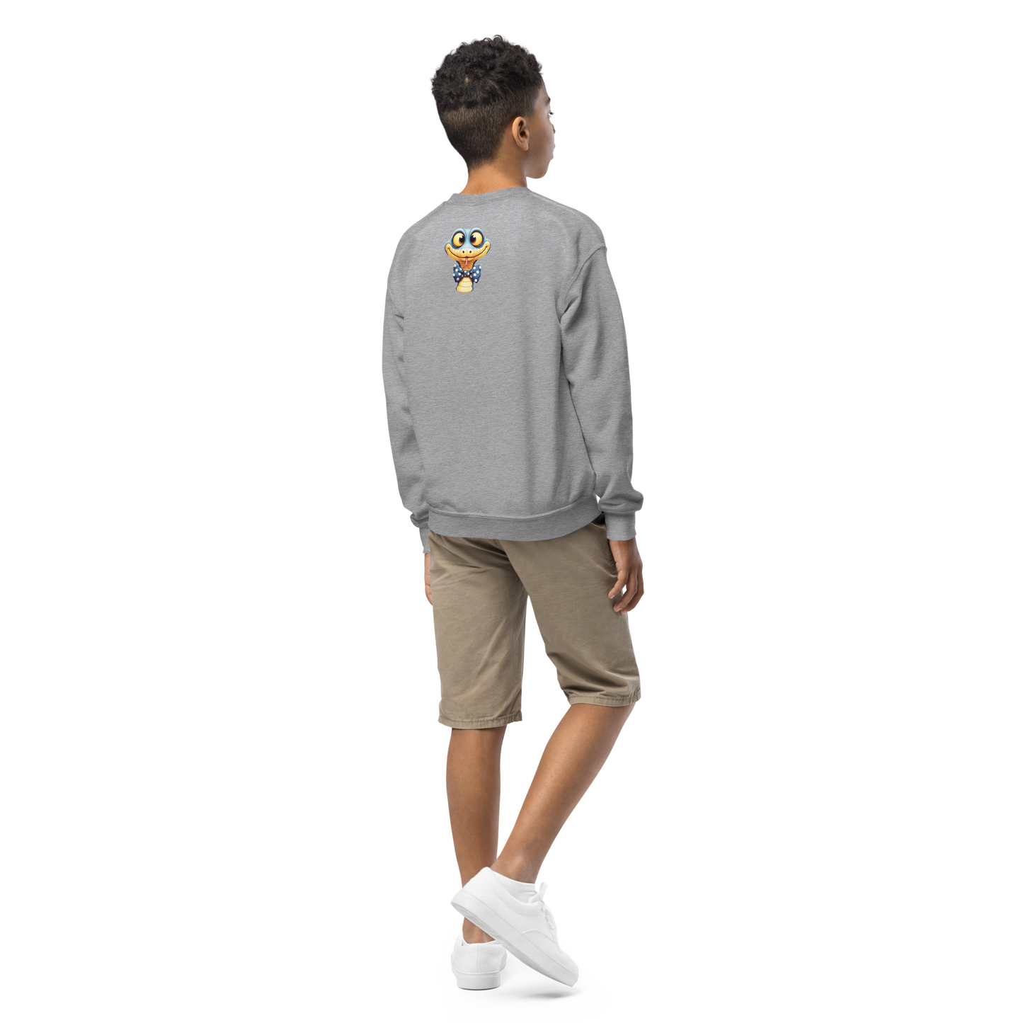 Youth crewneck sweatshirt_Happy New Year, Snake