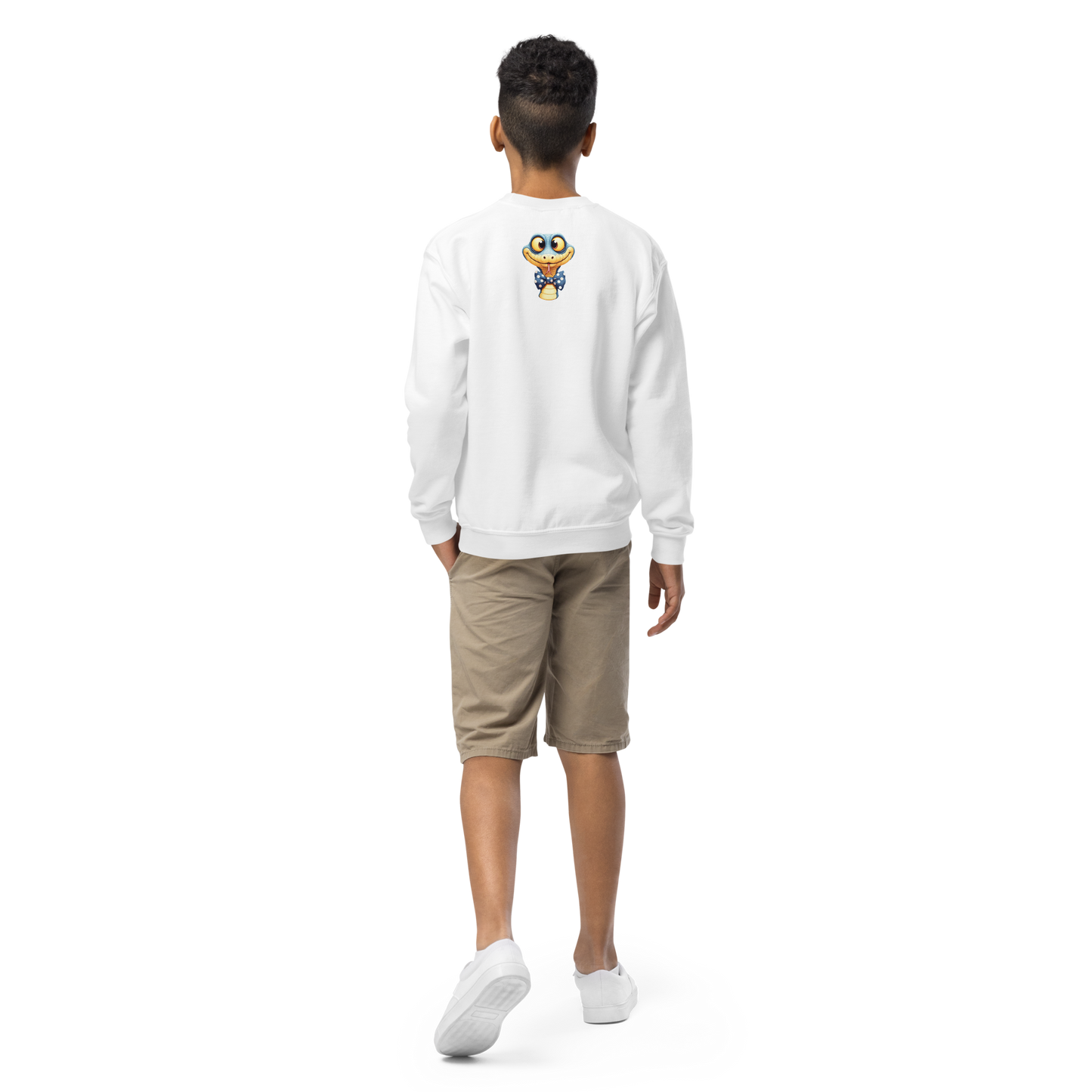 Youth crewneck sweatshirt_Happy New Year, Snake