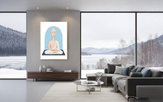 Serenity is revealed in simplicity.