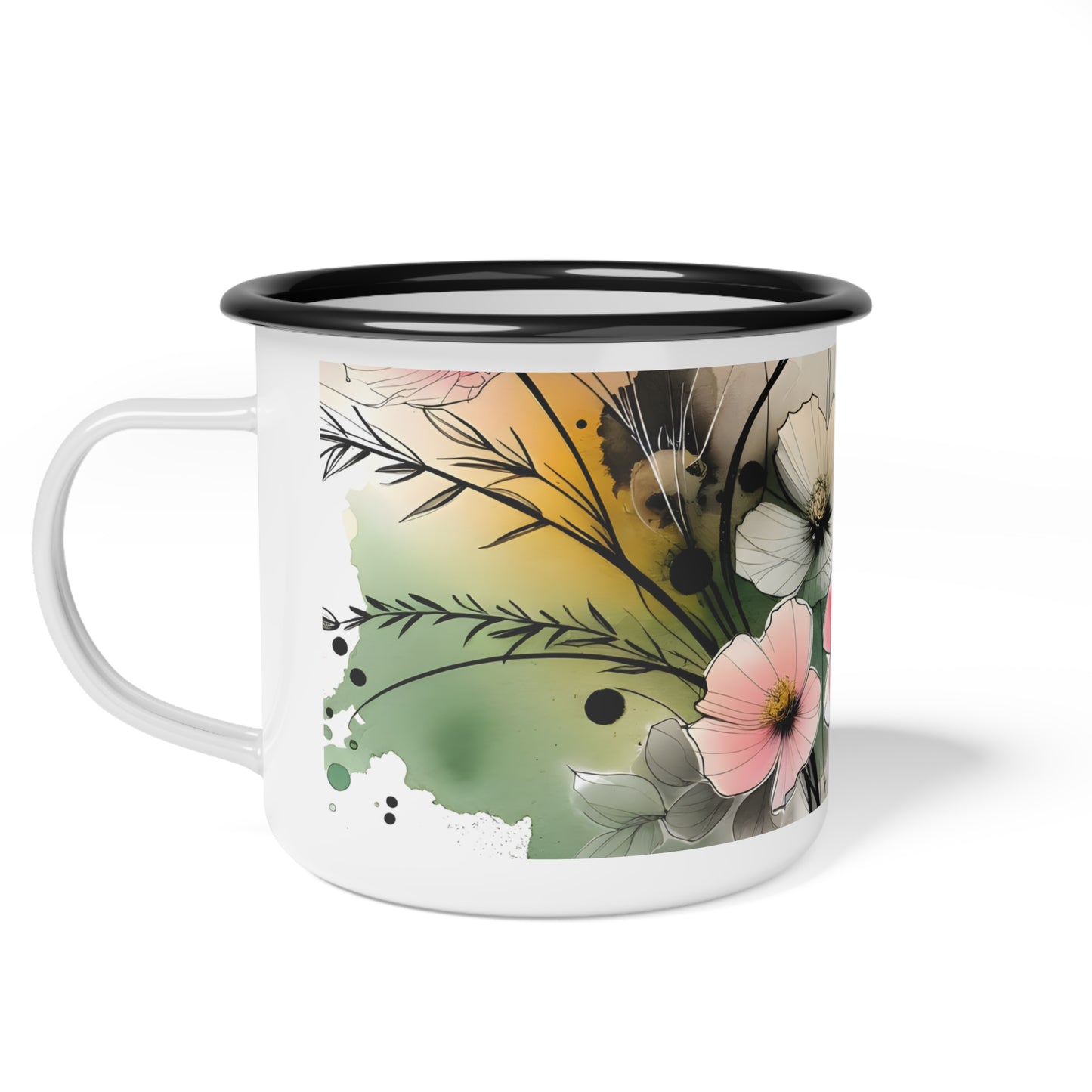 Enamel Camp Cup_Wild Flower