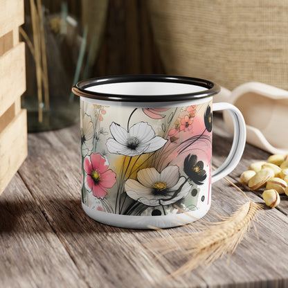 Enamel Camp Cup_Wild Flower