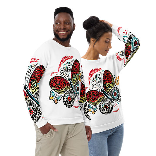 Unisex Sweatshirt_Butterfly