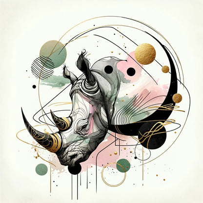 Go alone like a rhinoceros