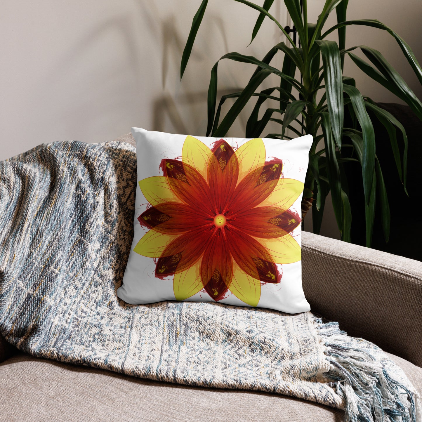 Basic Pillow_Lotus Flower