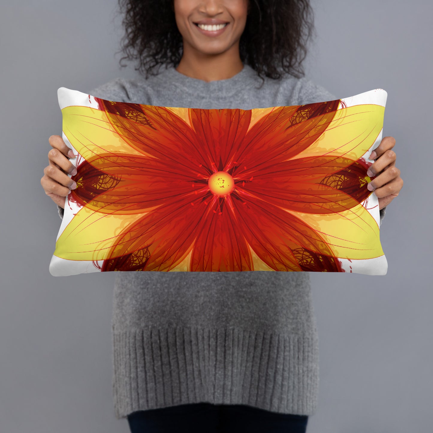 Basic Pillow_Lotus Flower