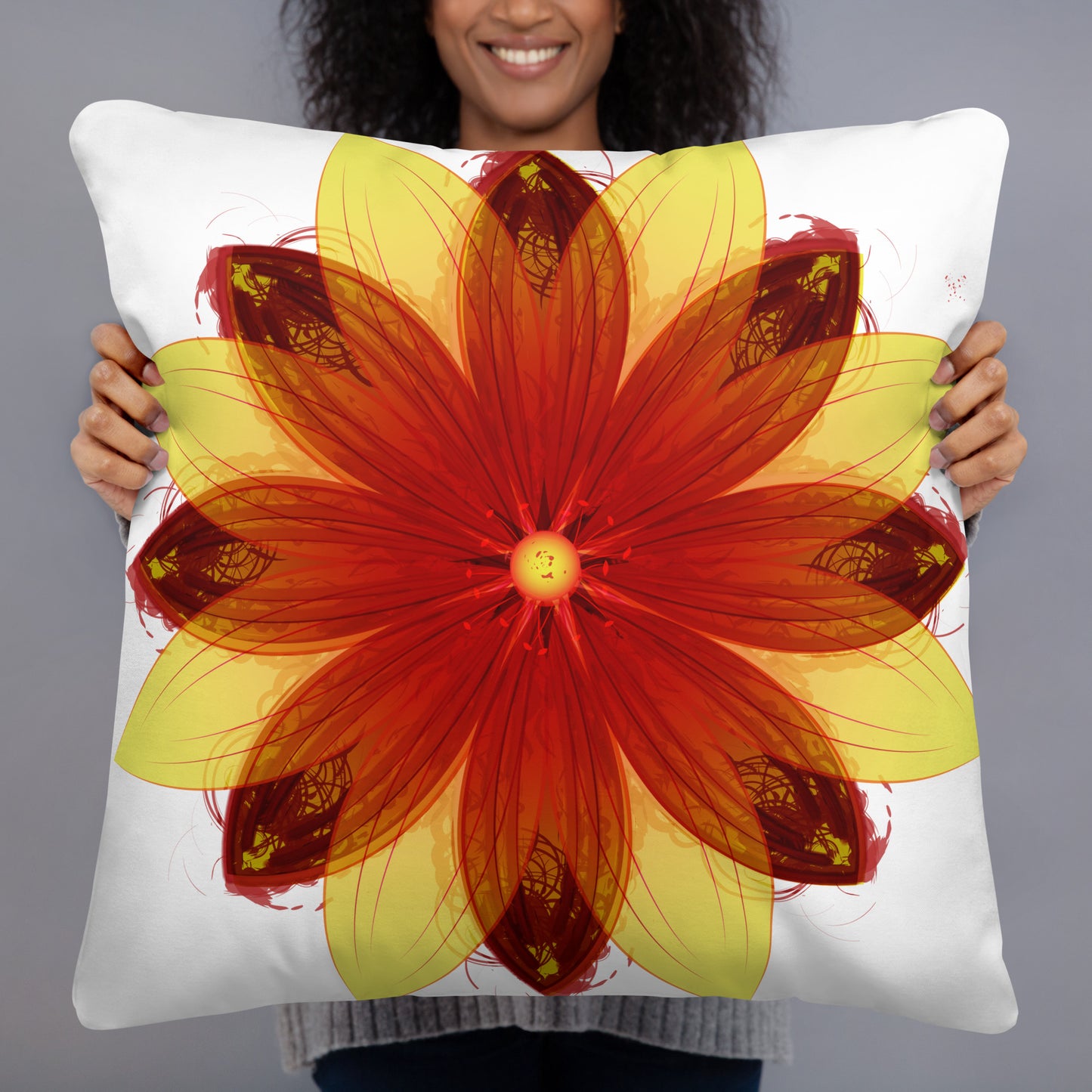 Basic Pillow_Lotus Flower