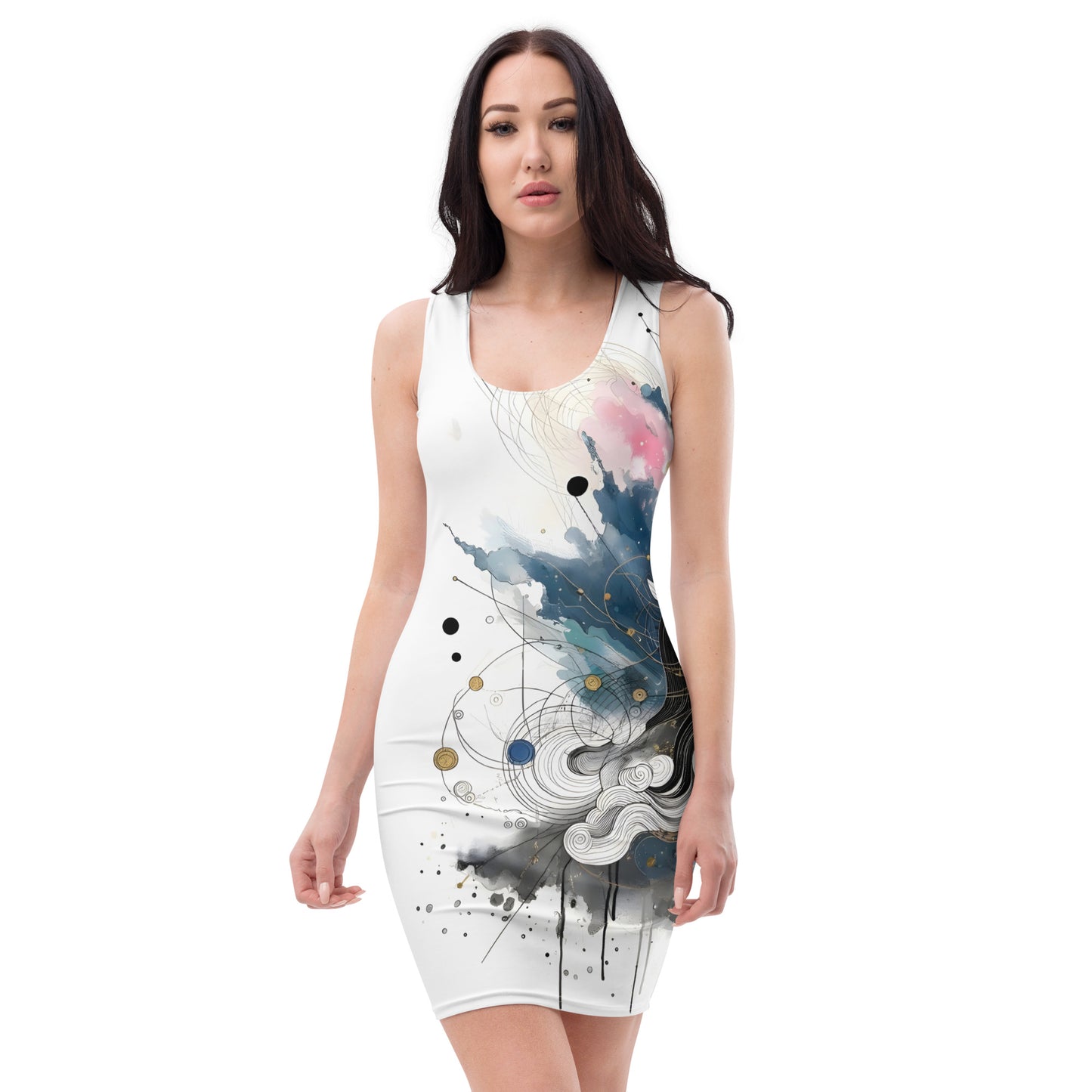 Bodycon dress_Rainy sea