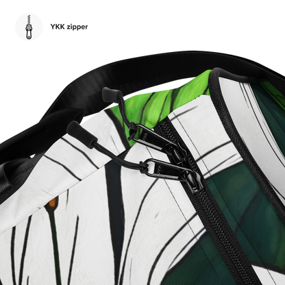 Duffle bag_white Lily