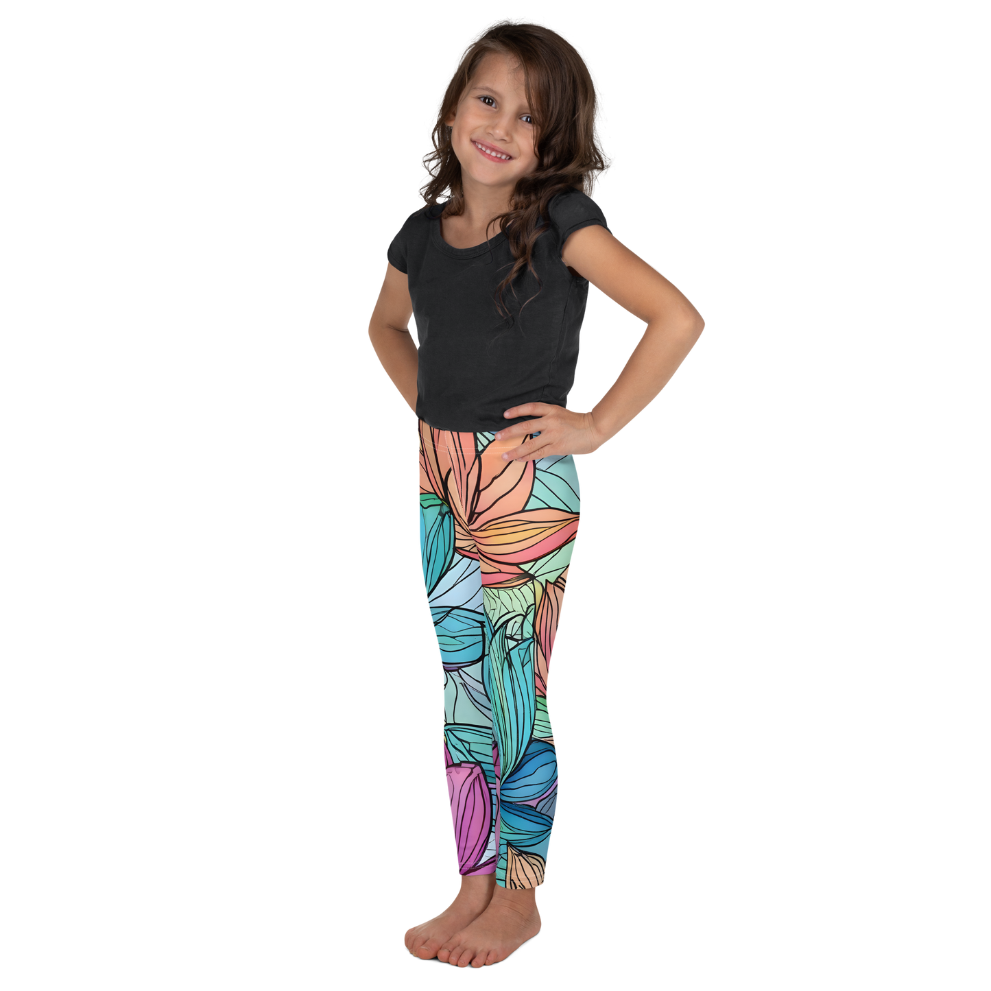 Kid's Leggings_Pure Lotus