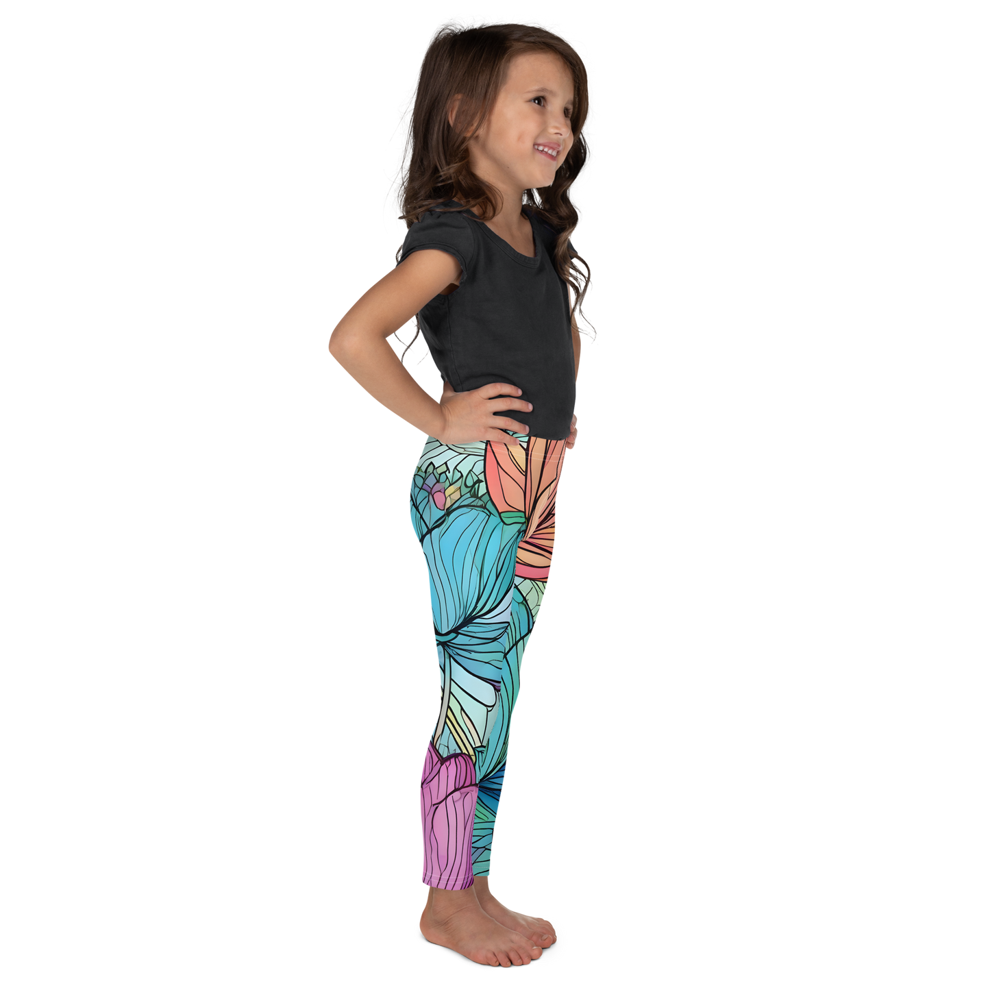 Kid's Leggings_Pure Lotus