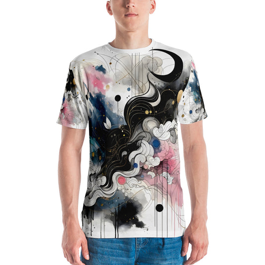 Men's t-shirt_Rainy sea