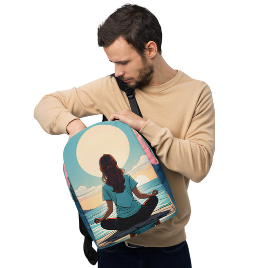 Minimalist Backpack_Morning meditation