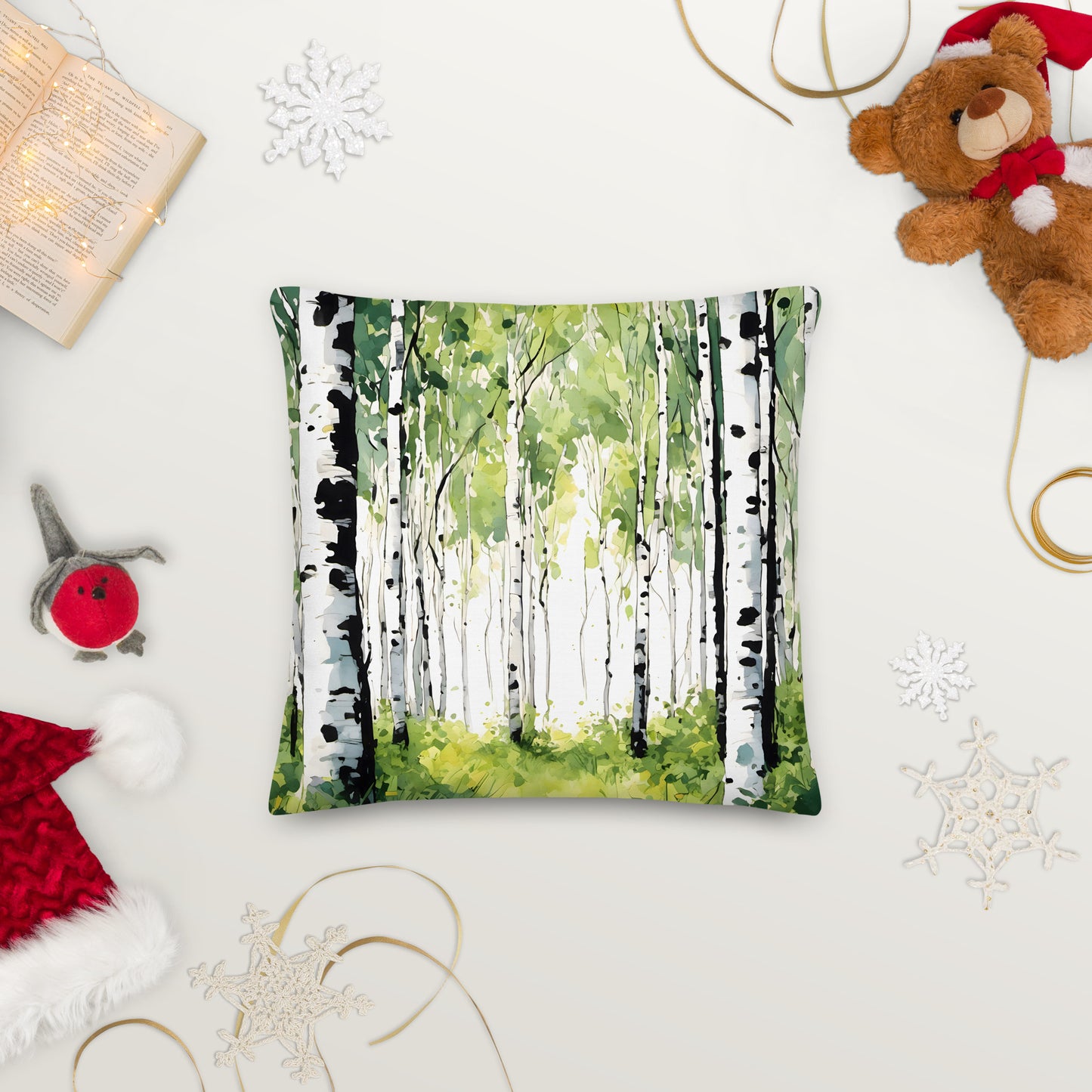 Premium Pillow_Birch Forest