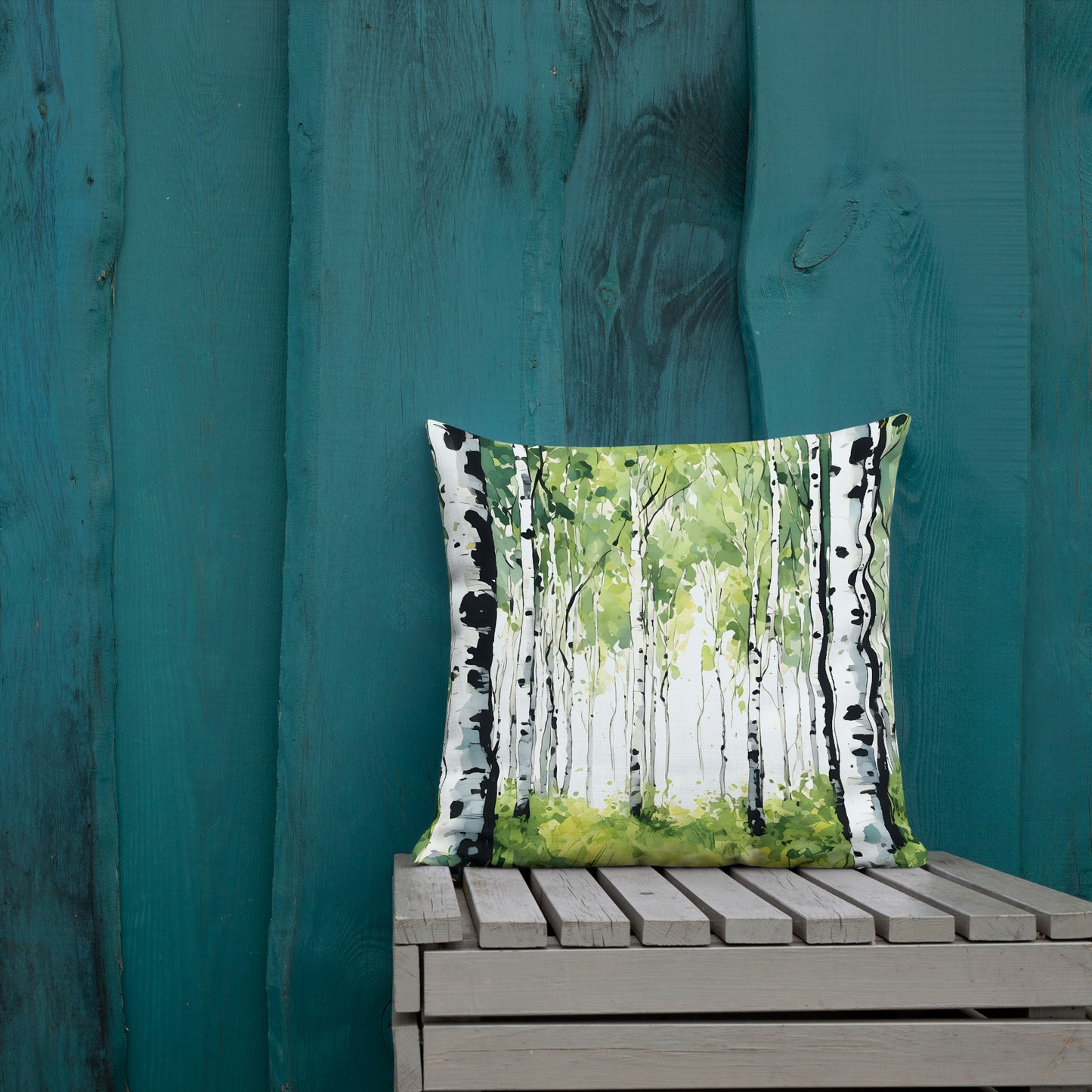 Premium Pillow_Birch Forest