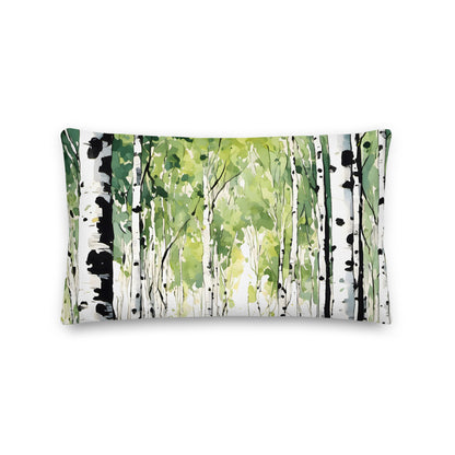 Premium Pillow_Birch Forest