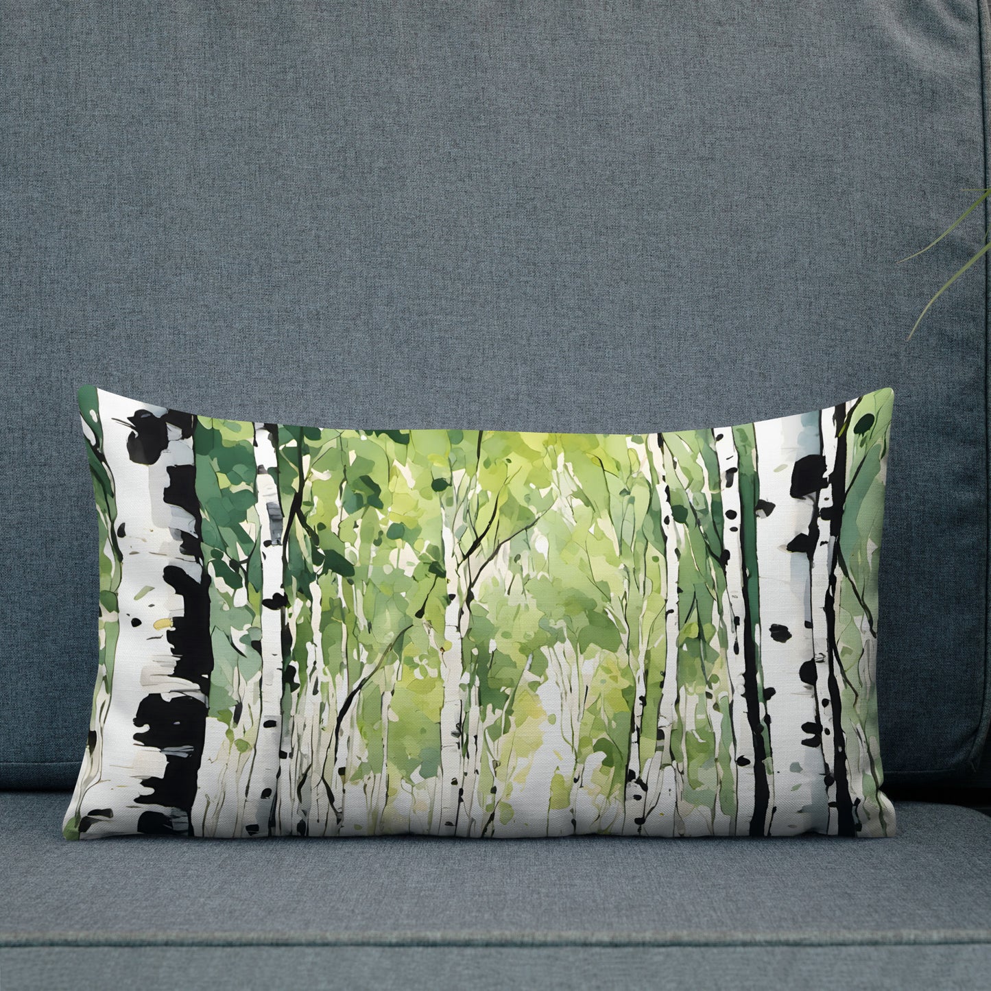 Premium Pillow_Birch Forest