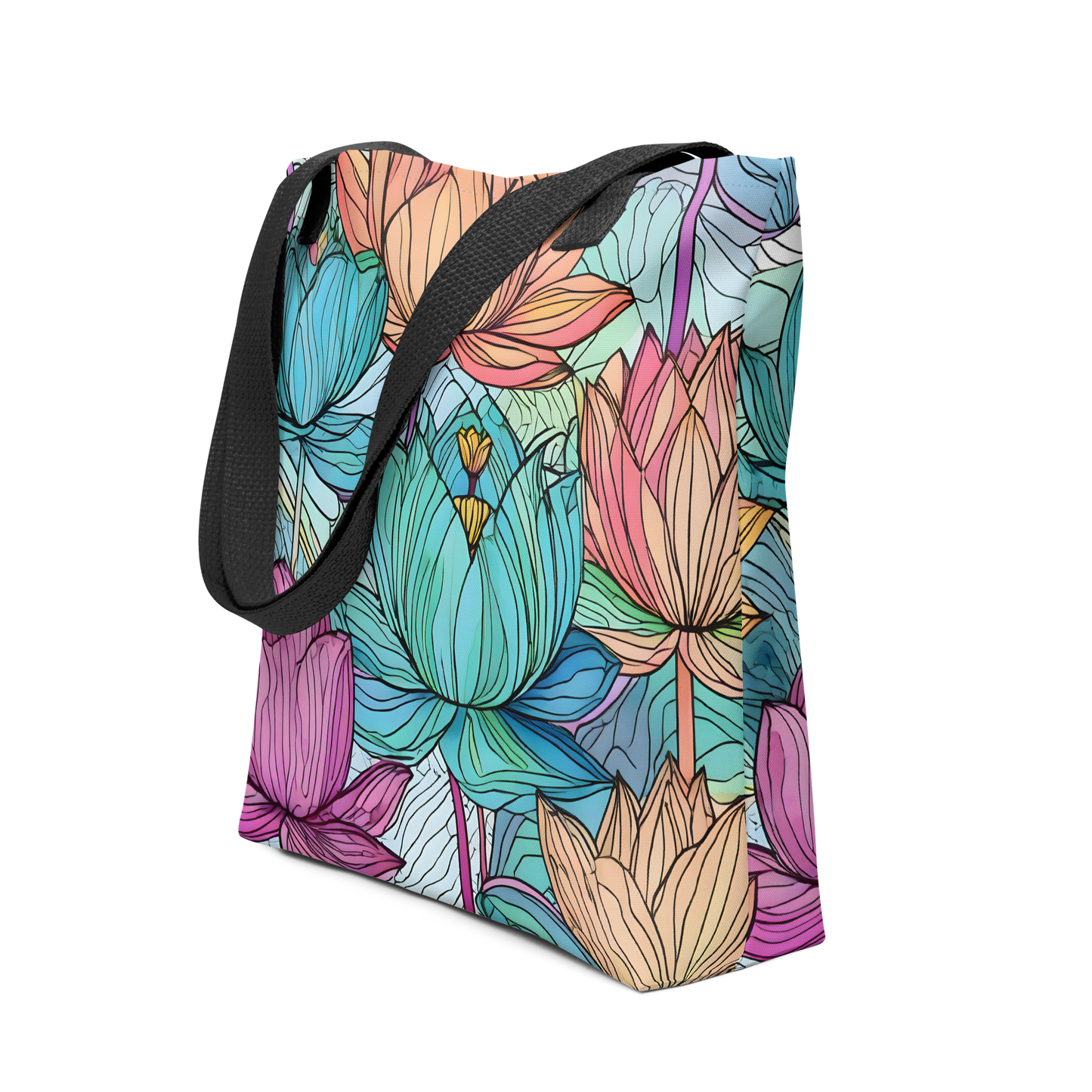 Tote bag-Lotus