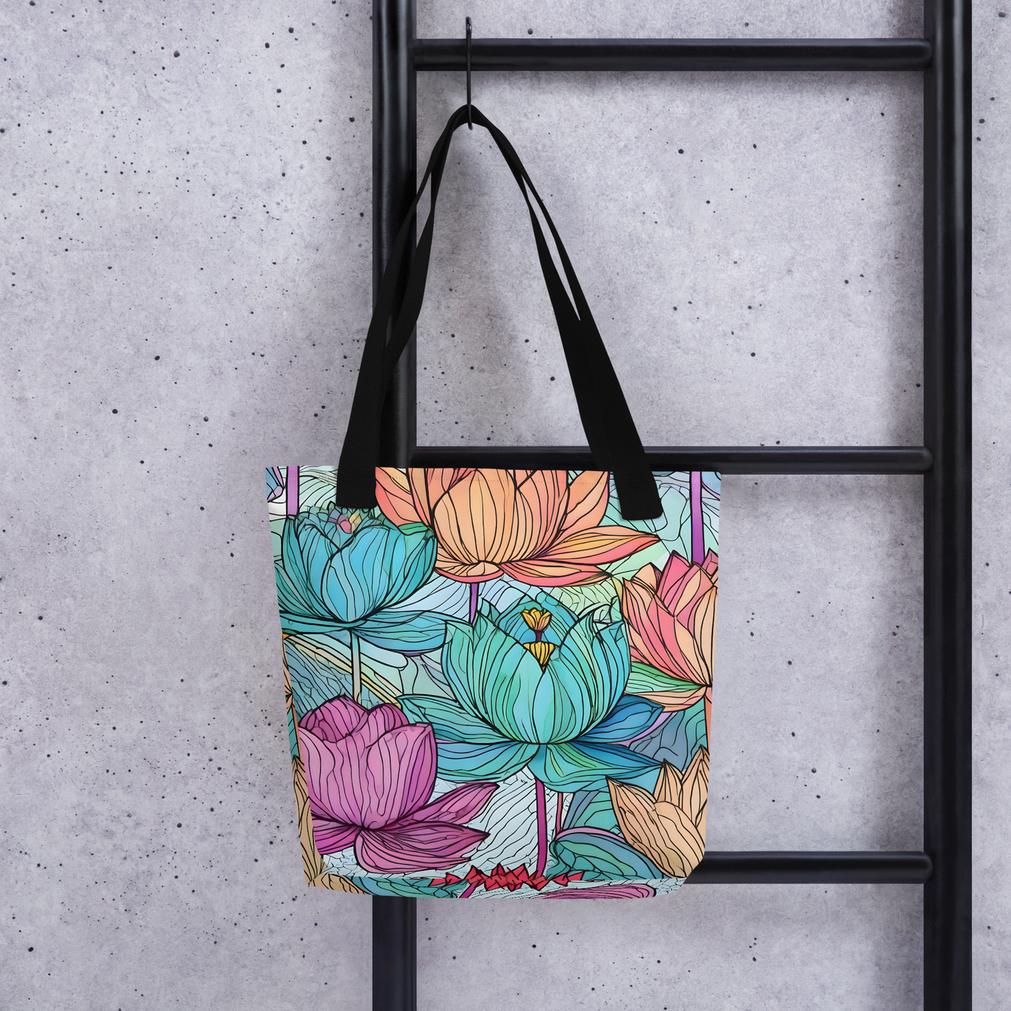 Tote bag-Lotus