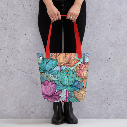 Tote bag-Lotus