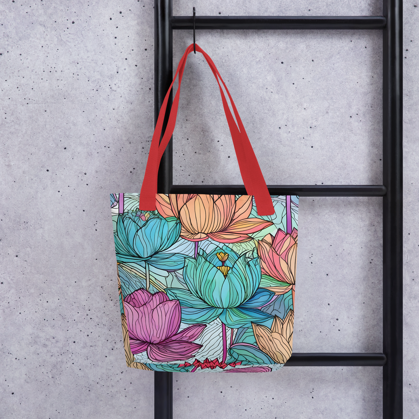 Tote bag-Lotus