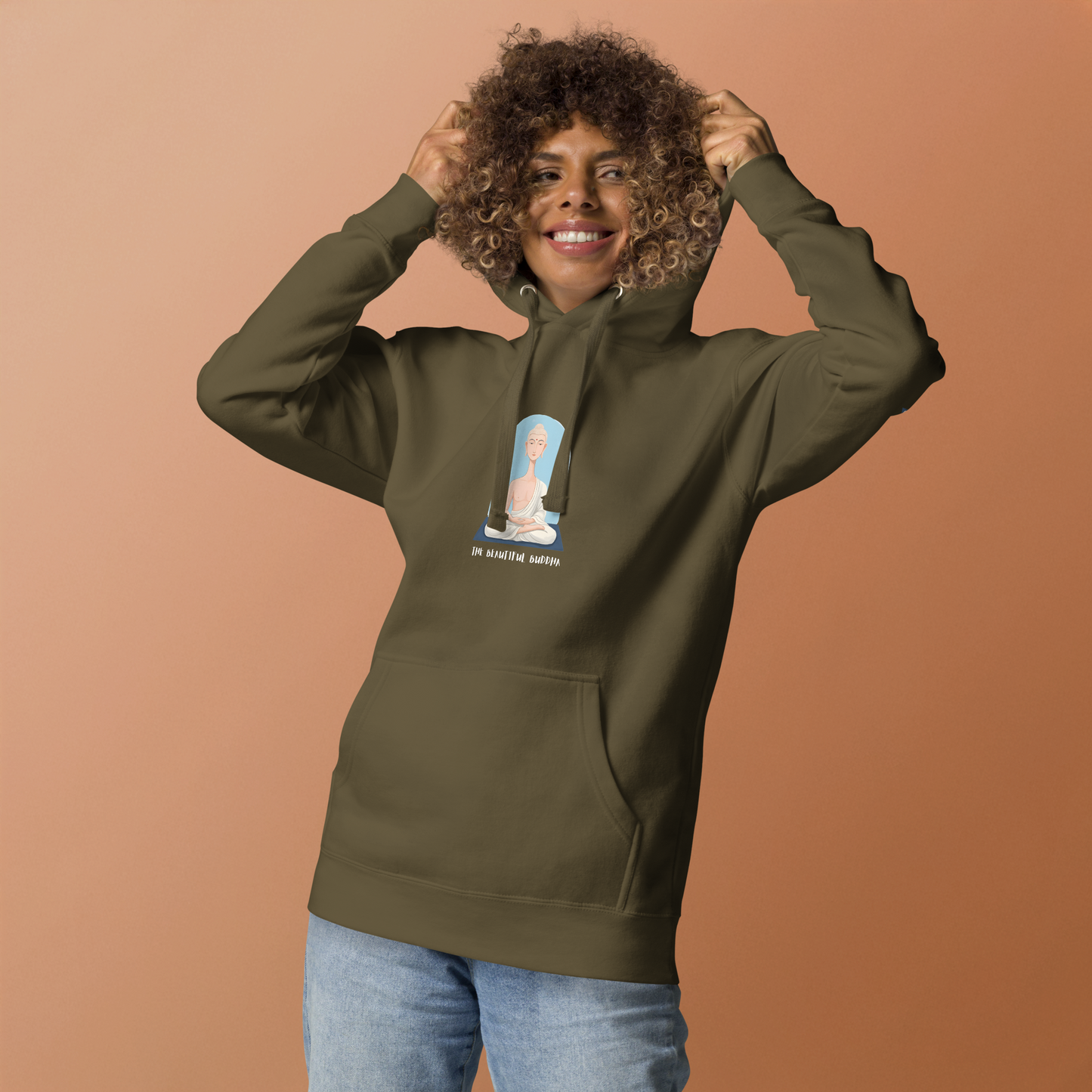 Unisex Hoodie-The Beautiful Buddha