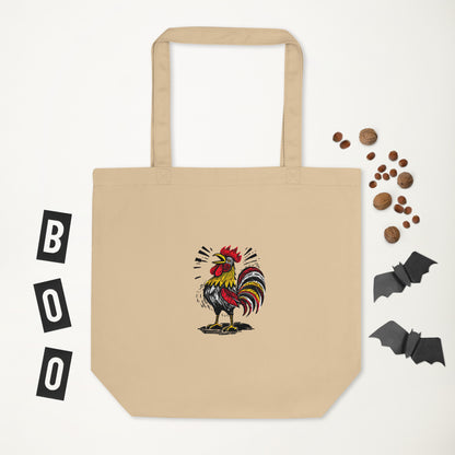 Eco Tote Bag_Confident Rooster