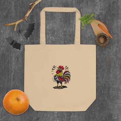 Eco Tote Bag_Confident Rooster