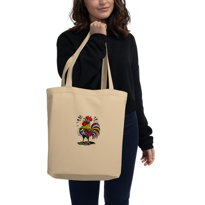 Eco Tote Bag_Confident Rooster