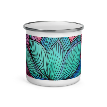 Enamel Mug_Lotus