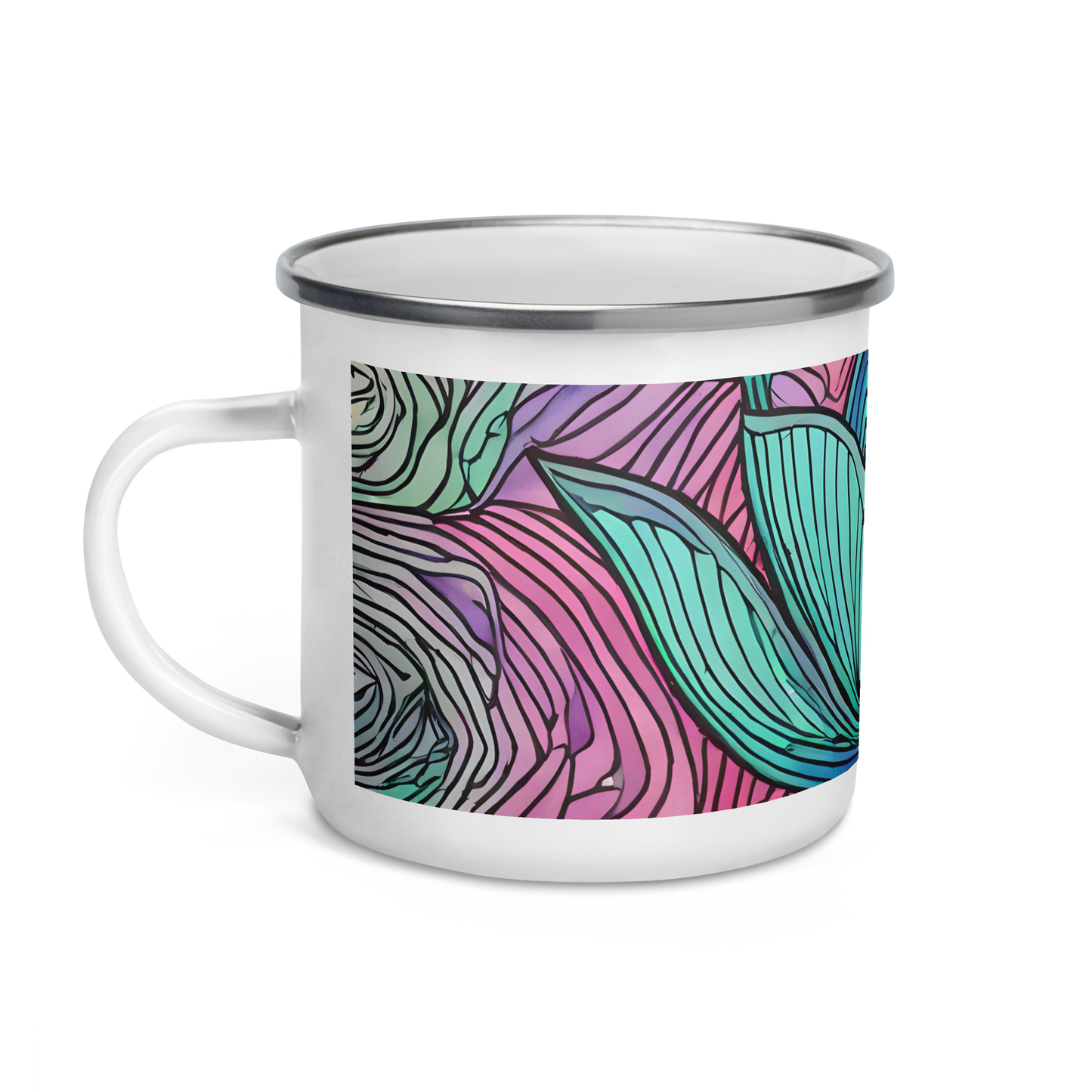 Enamel Mug_Lotus