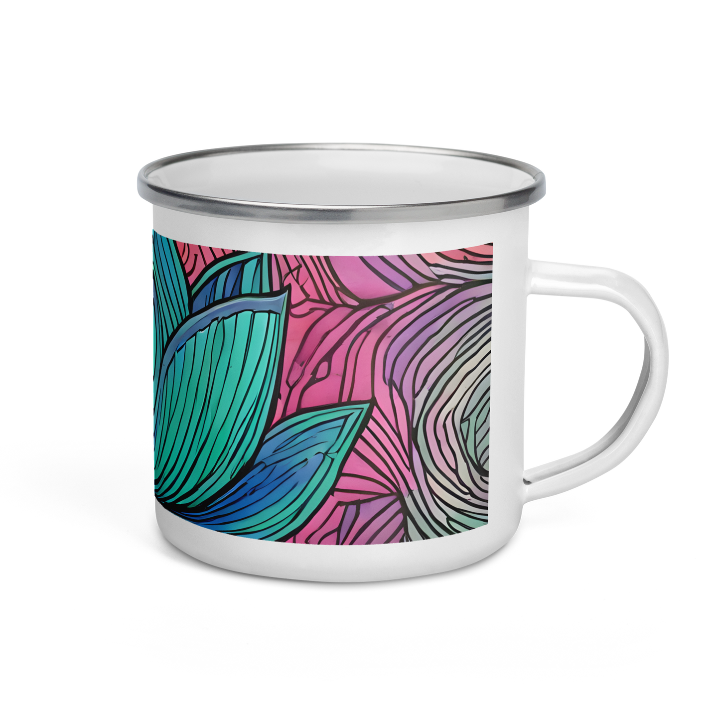 Enamel Mug_Lotus