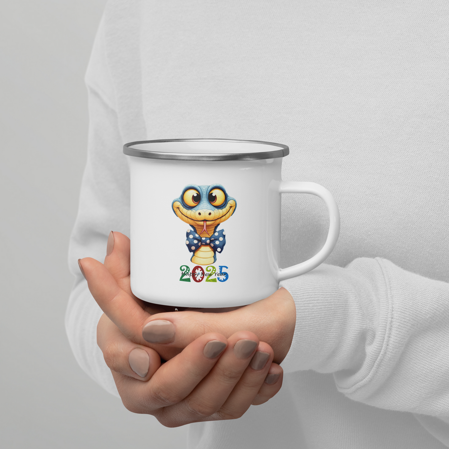 Enamel Mug_Happy New Year, Snake