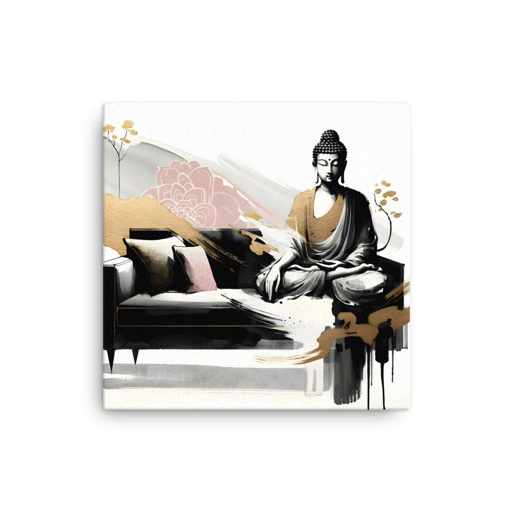 Thin canvas_Buddha's Wisdom in Modern life