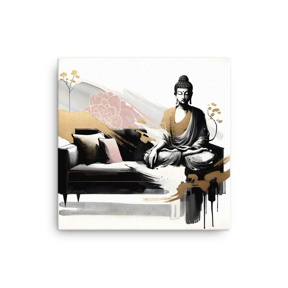 Thin canvas_Buddha's Wisdom in Modern life