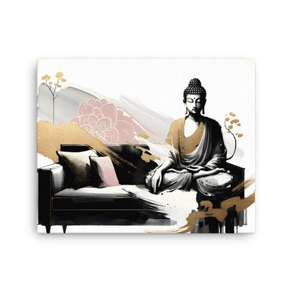 Thin canvas_Buddha's Wisdom in Modern life