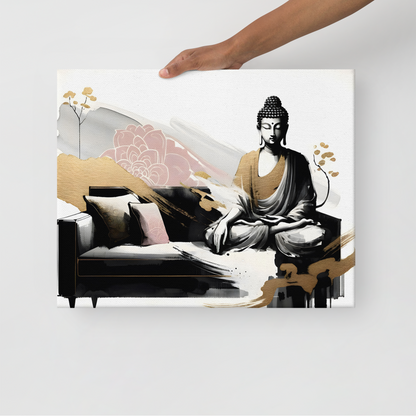 Thin canvas_Buddha's Wisdom in Modern life