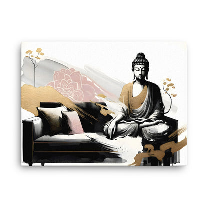 Thin canvas_Buddha's Wisdom in Modern life