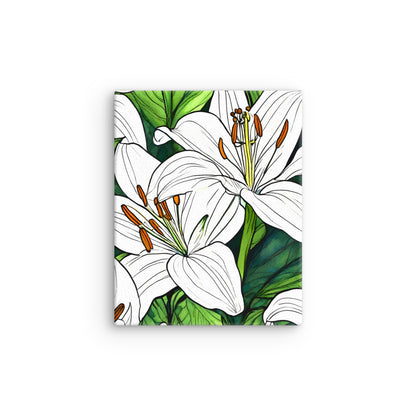 Thin canvas_White Lily