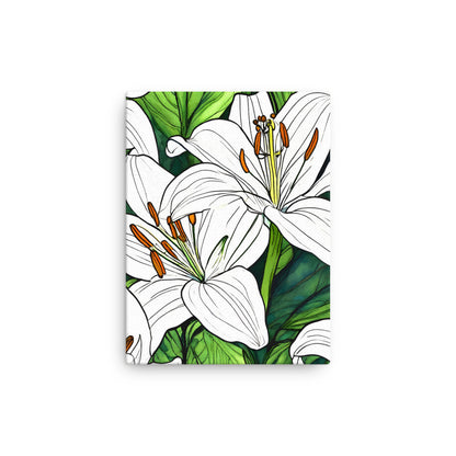 Thin canvas_White Lily