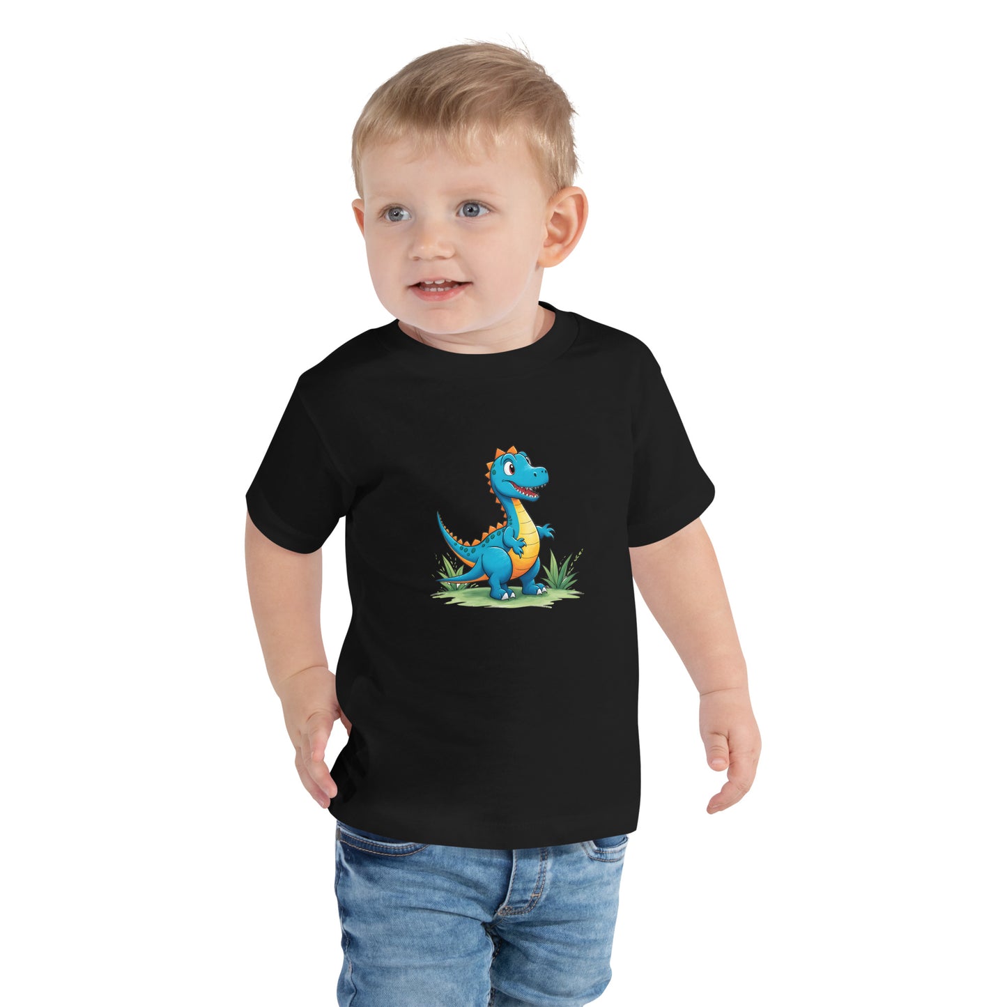 Toddler Short Sleeve Tee_Baby Dinosaur