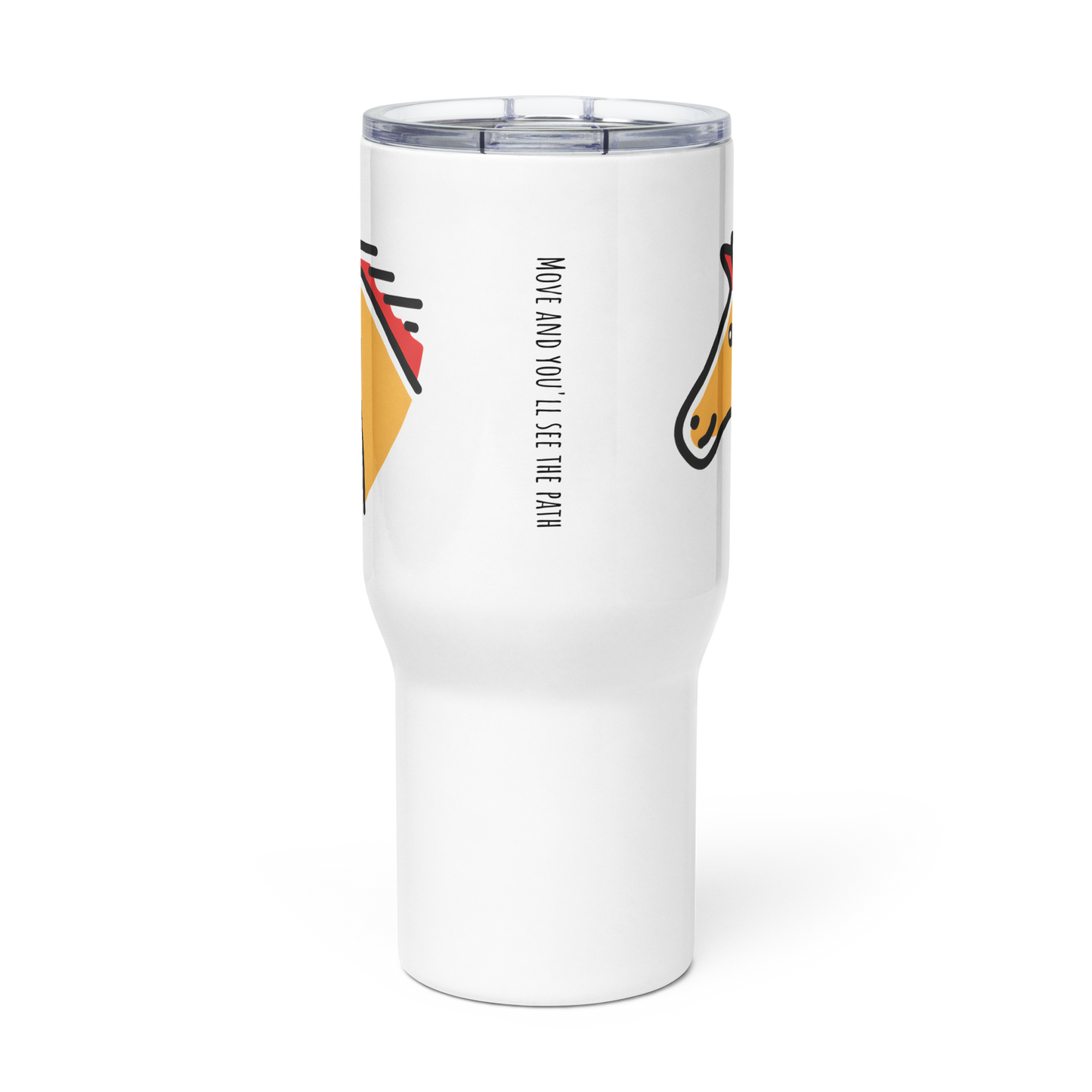 Travel mug with a handle-2026: Year of the Horse