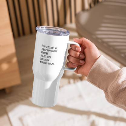 Travel mug with a handle_Longing