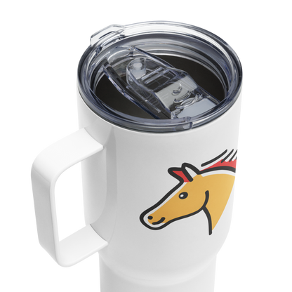 Travel mug with a handle-2026: Year of the Horse