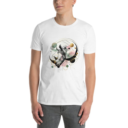 Short-Sleeve Unisex T-Shirt_Go alone like a rhinoceros