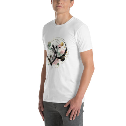 Short-Sleeve Unisex T-Shirt_Go alone like a rhinoceros